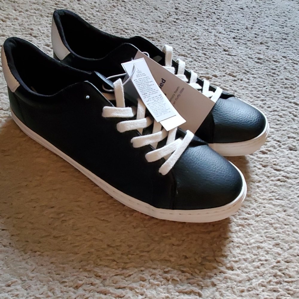 Black sneakers